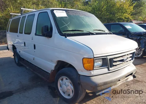 2007 Ford E-250 from USA, damaged, VIN 1FTNS24W27DB24719